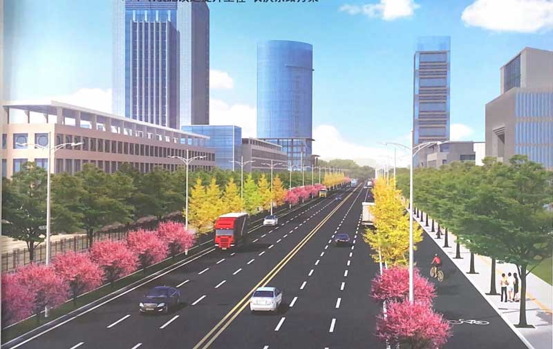 西安泾河工业园市政设施改造提升工程