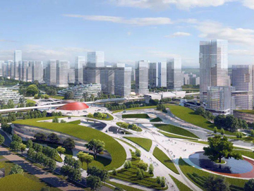 国际港务区中轴生态公园一期绿化项目监理