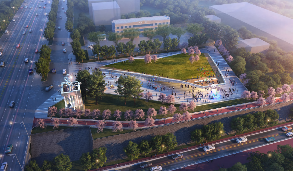 西安市高陵区“三河一山”绿道建设配套工程（好望角广场）